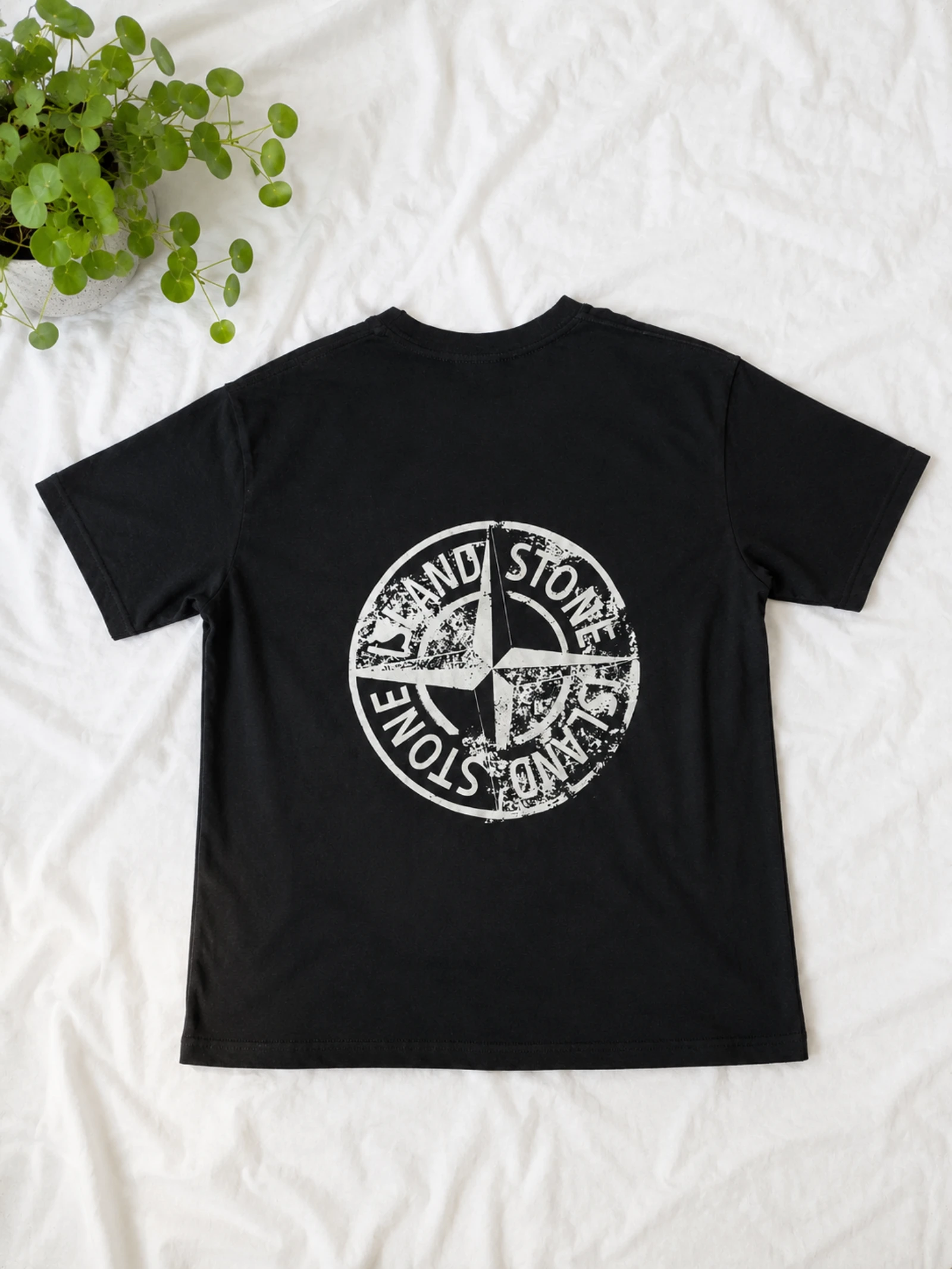 Camiseta Stone Island Preta – photo 3